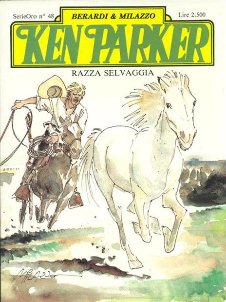 Ken Parker n.48 - aprile 1993 - Giancarlo Berardi - copertina