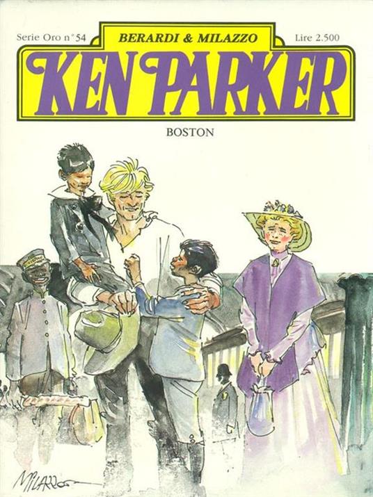Ken Parker n.54. ottobre 1993 - Giancarlo Berardi - copertina