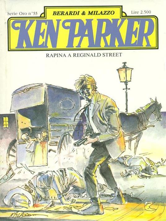 Ken Parker n.55. novembre 1993 - Giancarlo Berardi - copertina