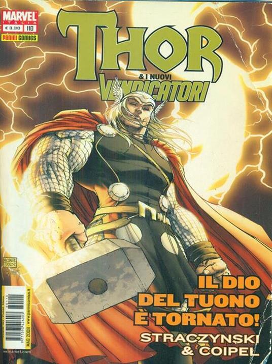 Thor & i nuovi vendicatori 110 - copertina