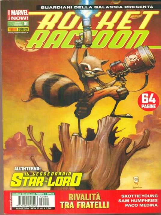 Rocket Raccoon num 1 / 41944 - copertina