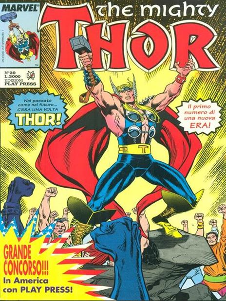 The Mighty Thor N. 29 / Aprile 1992 - copertina