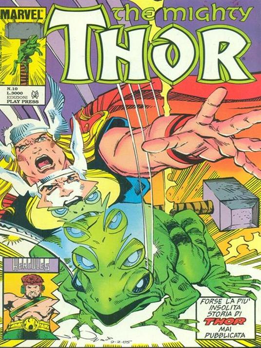 The Mighty Thor n. 10 / Luglio 1991 - copertina