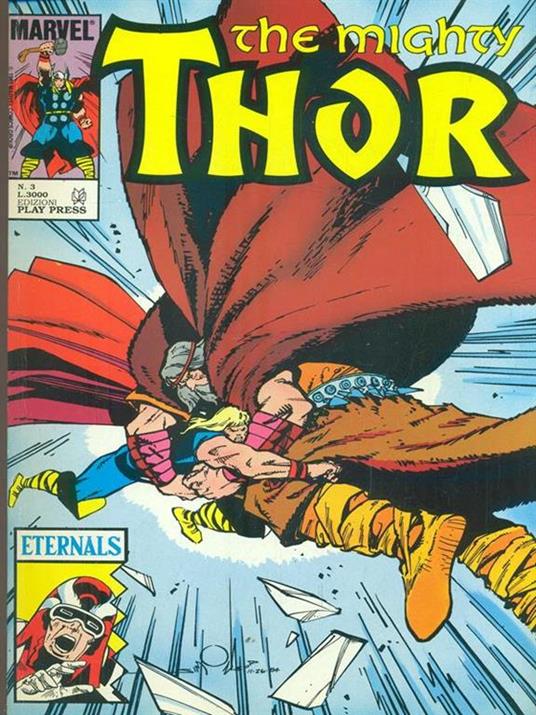 The Mighty Thor n. 3 / Marzo 1991 - copertina