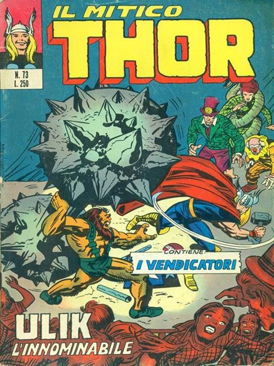 Il mitico Thor n.73 - 29 gennaio 1974 - copertina