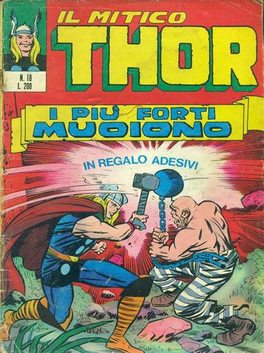 Il mitico Thor n.18. 7 dicembre 1971 - 2