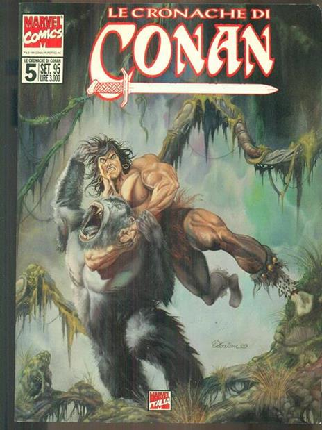 Le cronache di Conan 5 / sett 95 - copertina