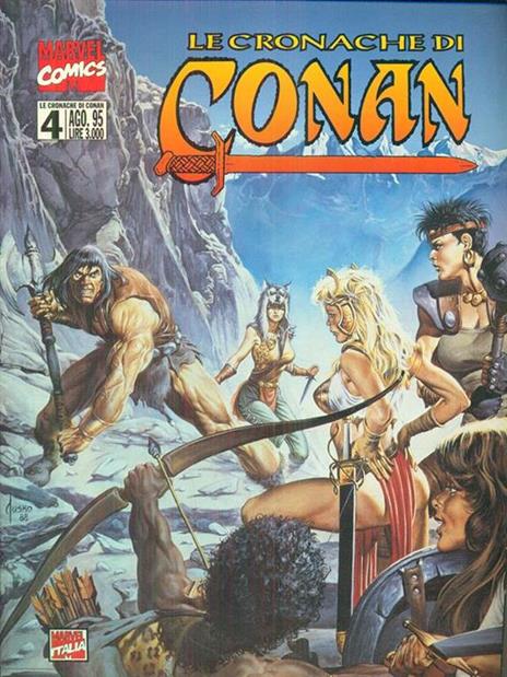 Le cronache di Conan 4 / ago 95 - copertina