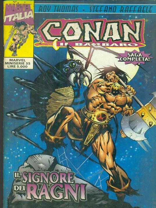 Conan il barbaro 35 / Il signore dei ragni - copertina