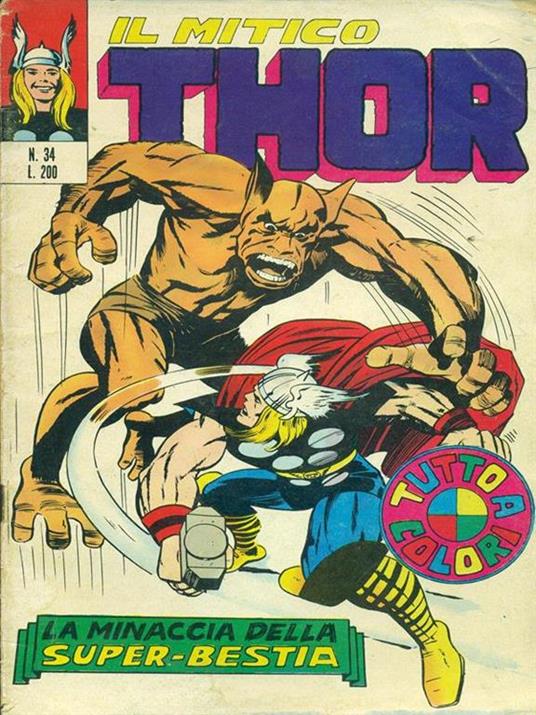 Il mitico Thor n. 34. 18 luglio 1972 - 9