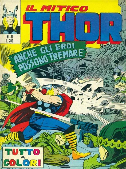 Il mitico Thor n. 31. 6 giugno 1972 - 10