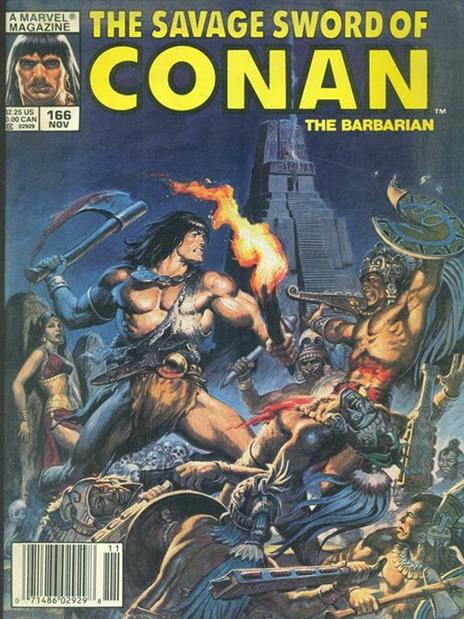 The savage sword of Conan the barbarian. N. 166 Nov 1989 - 7