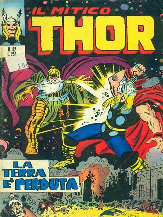 Il mitico Thor n. 92. 22 ottobre 1974 - 10