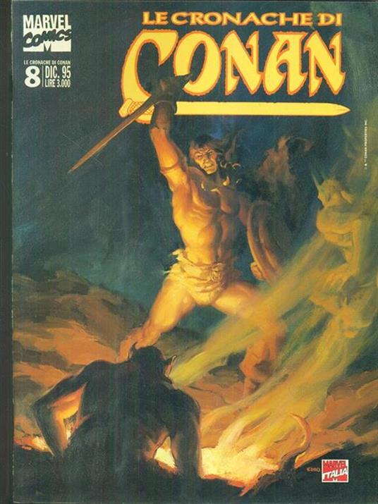 Le cronache di Conan 8 / dic 95 - copertina