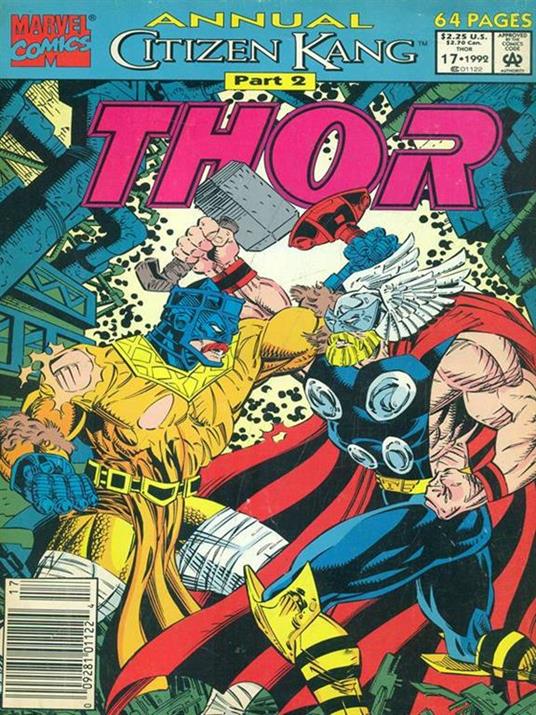 Thor Annual 17 - copertina