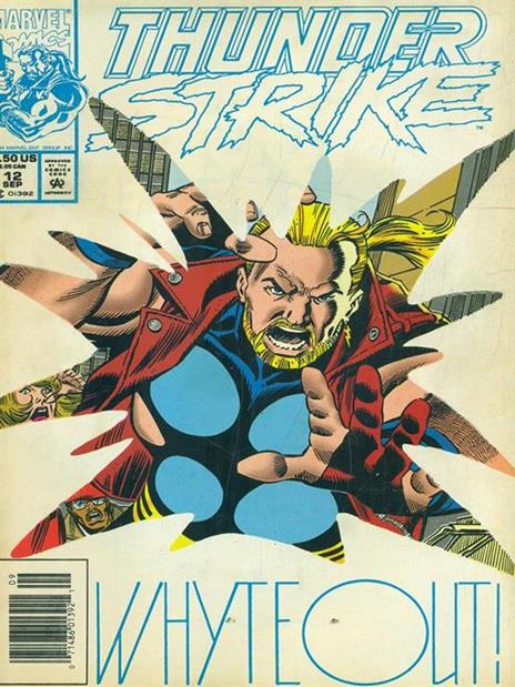 Thunderstrike No. 12, September 1994 - copertina