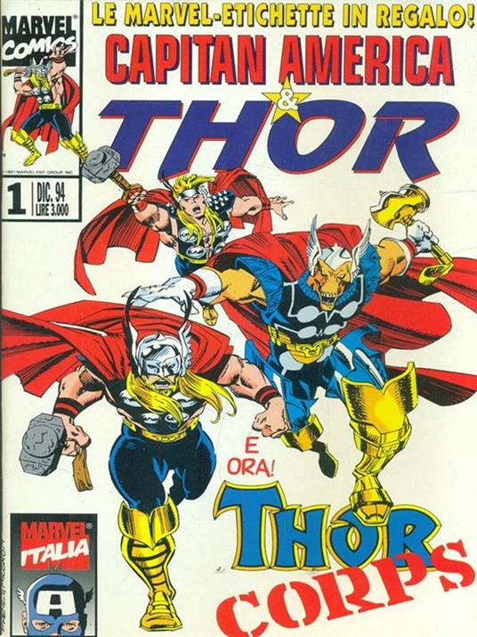 Capitan America & Thor N. 1. Dicembre 1994 - 2