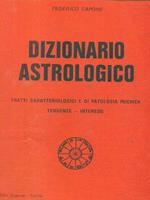 Dizionario astrologico