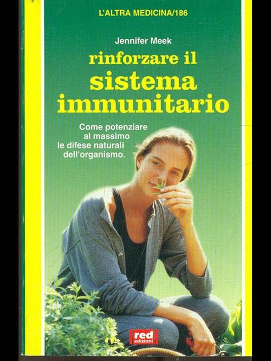 Rinforzare il sistema immunitario - Jennifer Meek - copertina