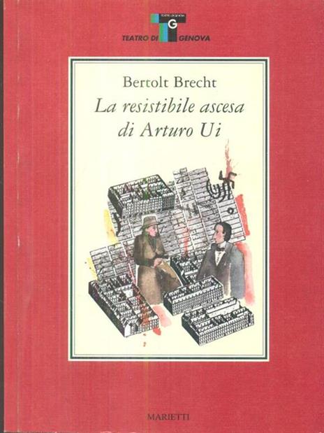 La resistibile ascesa di Arturo Ui - Bertolt Brecht - copertina