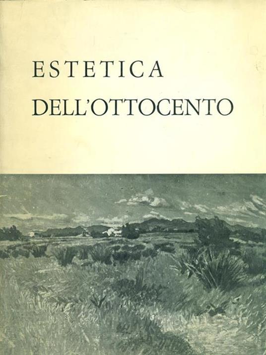 Estetica dell'ottocento - copertina