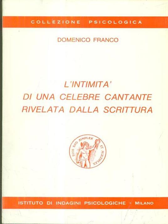 L' intimità di una celebre cantante rivelata dalla scrittura - 5