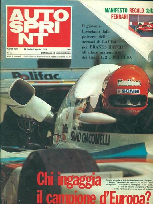 Autosprint n.30. 25 luglio-1 agosto 1978 - 2