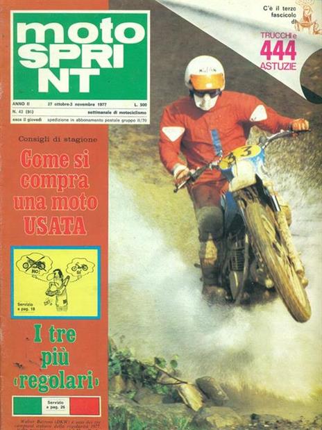 Motosprint n.43 43. 27 ottobre- 3 novembre 1977 - copertina