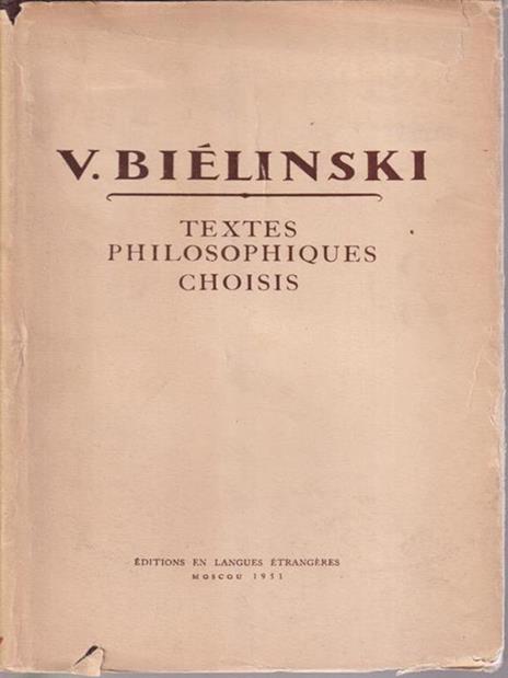 Textes philosophiques choisis - Nikolaj A. Dobroljubov - 4