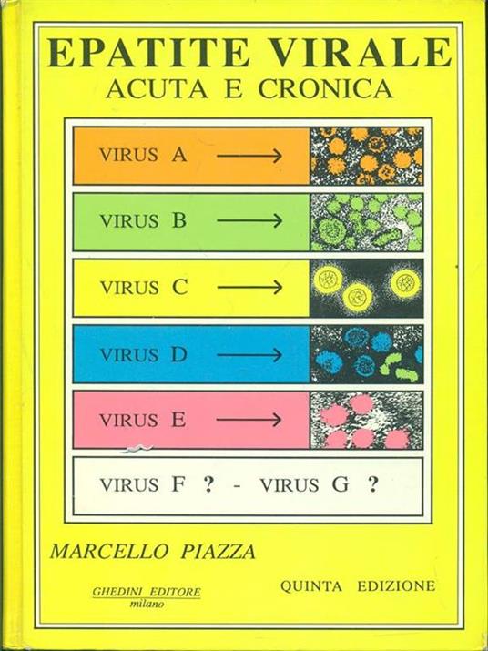 Epatite virale acuta e cronica - Marco Piazza - copertina