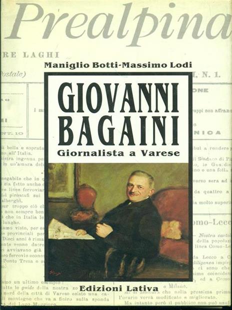 Giovanni Bagaini - Maniglio Botti - copertina