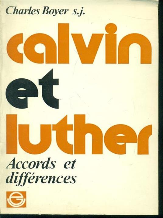 Calvin et Luther - copertina