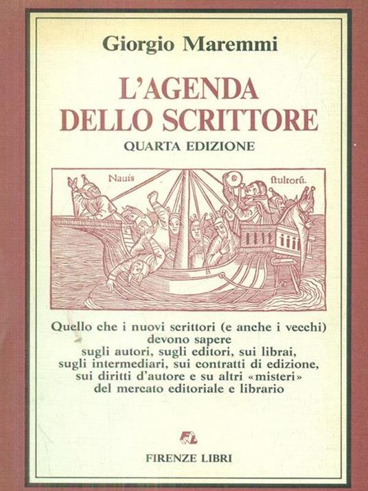 L' agenda dello scrittore - Giorgio Maremmi - 8