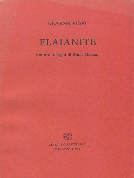 Flaiante - Giovanni Russo - copertina