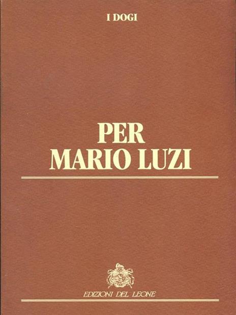 Per Mario Luzi - 4