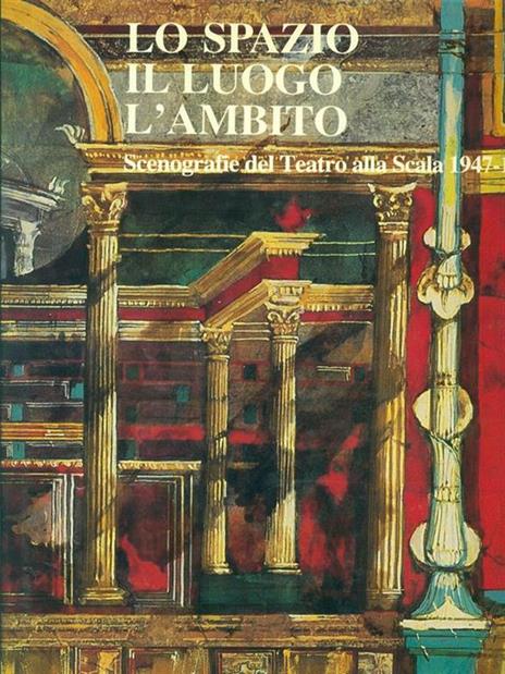 Lo spazio il luogo l'ambito - copertina