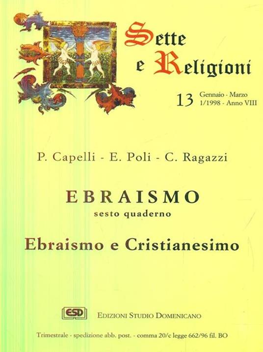 Sette e religioni 13 / ebraismo VI - 2