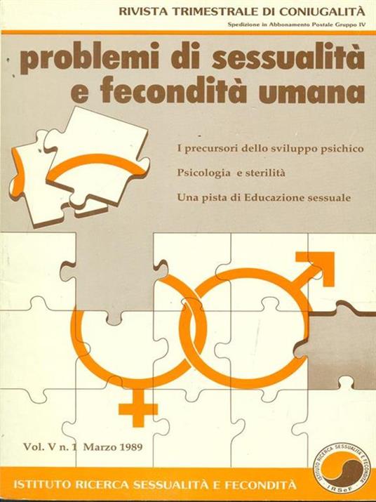 Probolemi di sessualità e fecondità umanan. 1. Marzo 1989 - 5