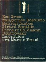 La critica tra Marx e Freud