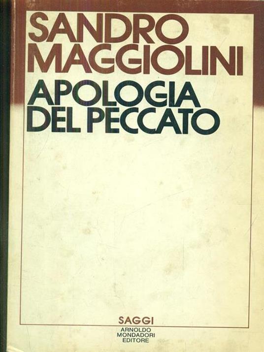 Apologia del peccato - Sandro Maggiolini - 7