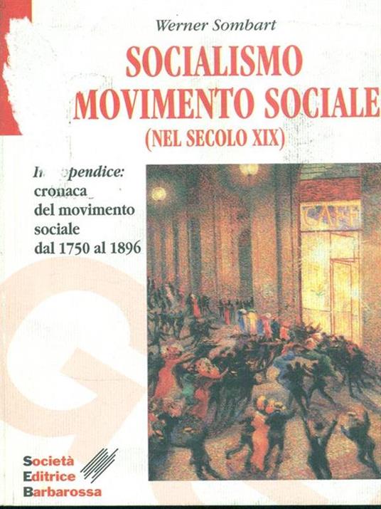 Socialismo e movimento sociale - Werner Sombart - copertina