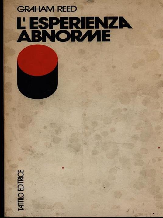 L' esperienza abnorme - Graham Reed - copertina