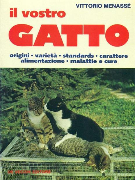 Il vostro gatto - Vittorio Menassé - copertina