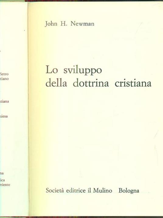 Lo sviluppo della dottrina cristiana - John H. Perry - 3