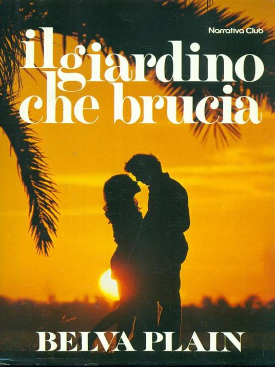 giardino che brucia - Belva Plain - copertina