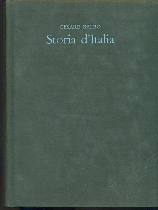 Storia d'Italia - Cesare Balbo - 8