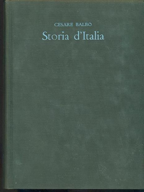 Storia d'Italia - Cesare Balbo - 3