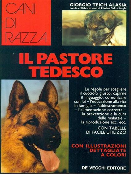 Il pastore tedesco - Giorgio Teich Alasia - copertina