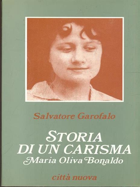 Storia di un carisma - Salvatore Garofalo - copertina