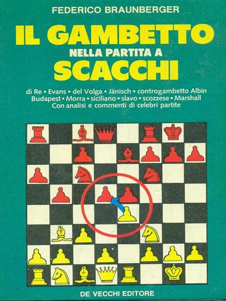 Il gambetto nella partita a scacchi - copertina